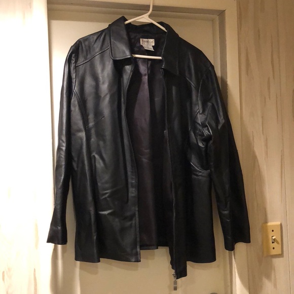 Jackets & Blazers - Plus leather jacket